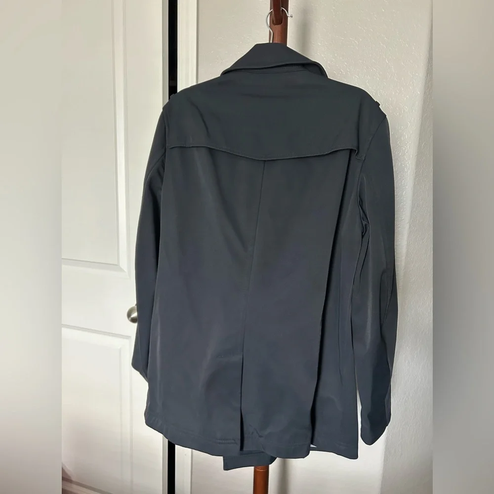 Men’s Medium Banana Republic Navy Coat |D120
